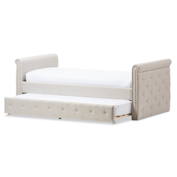 Mercury Row® Schreiber Upholstered Daybed with Trundle & Reviews Wayfair